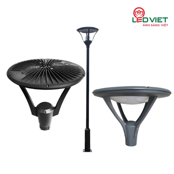 Đầu đèn cột cảnh quan