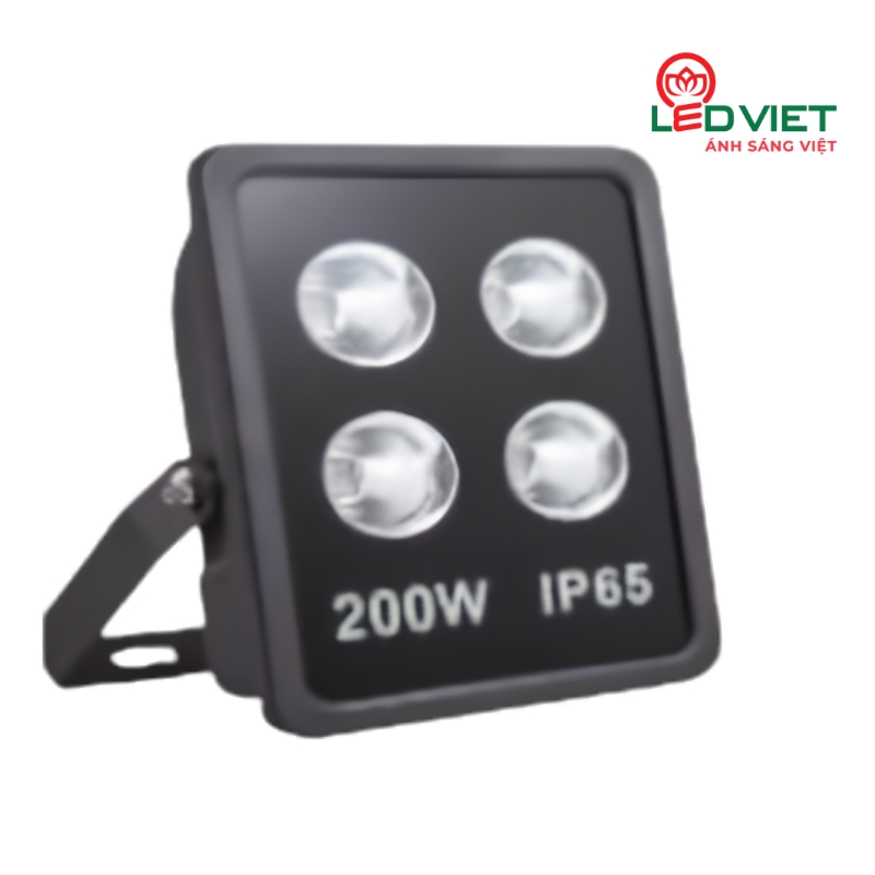 Đèn pha chén 200W Chip Lumiled Nguồn Done/Crelux 6kv/Heczk