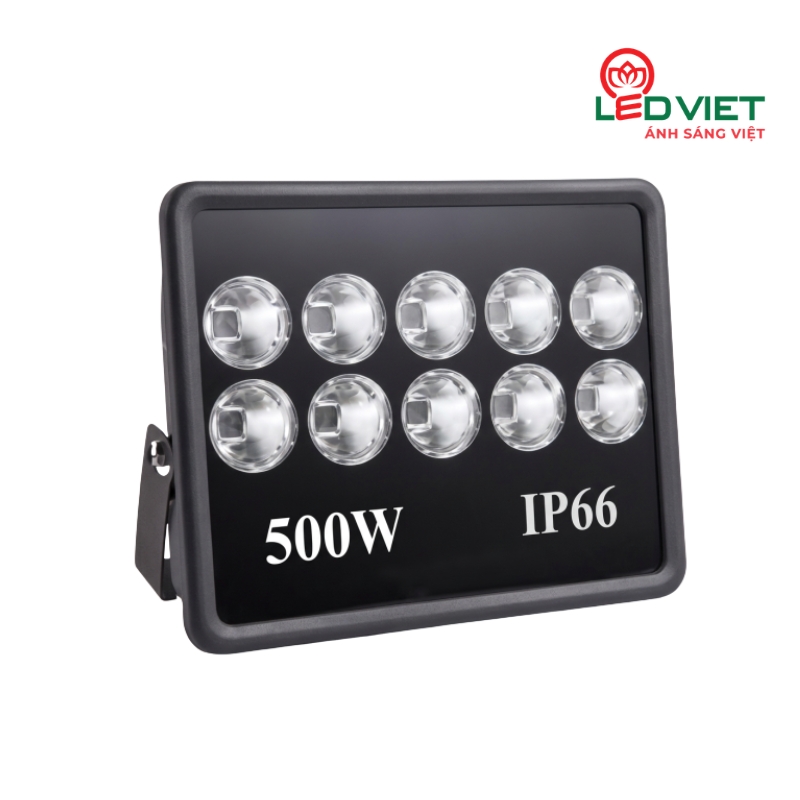 Đèn pha 500W Chip Lumiled Nguồn Done/Crelux/Heczk