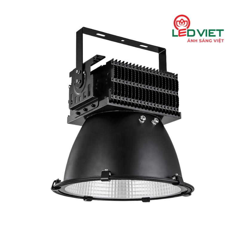 Đèn pha cẩu ECO 500W Chip Bridgelux Nguồn Heczk PCA / Suncom SCP