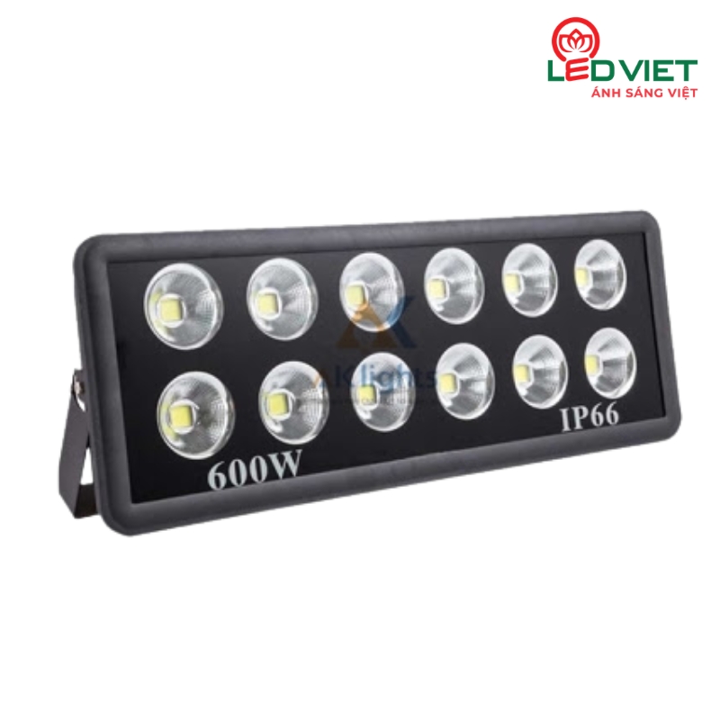 Đèn pha chén 600W FL08 chip Lumiled Nguồn Philips/ Inventronic