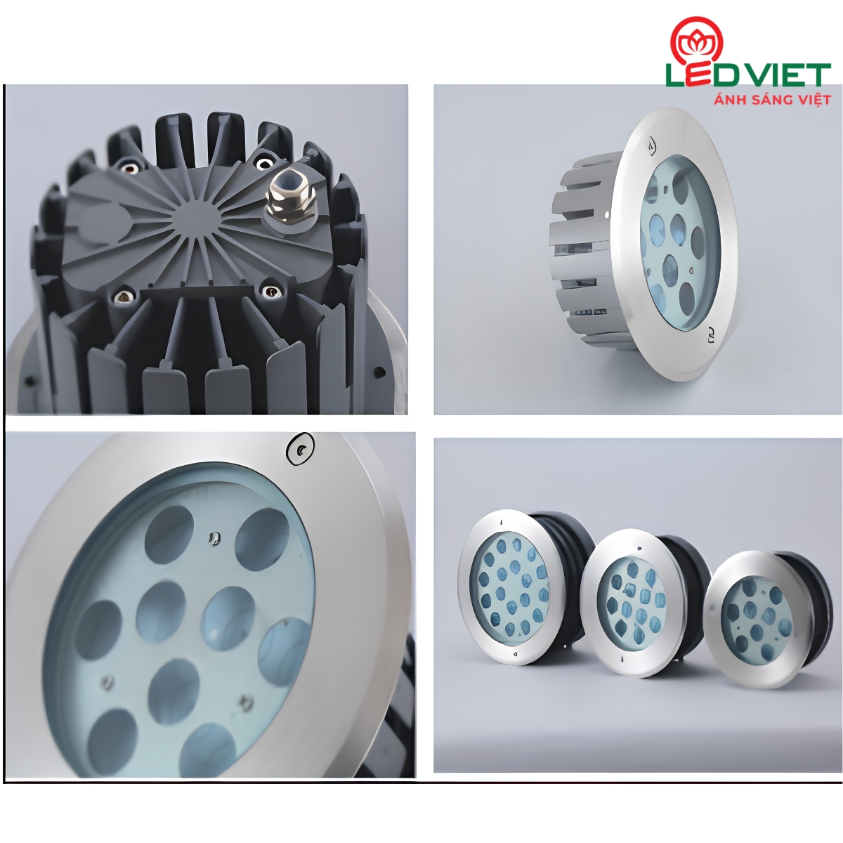 Đèn âm đất tròn cao cấp LV-UG09-72W