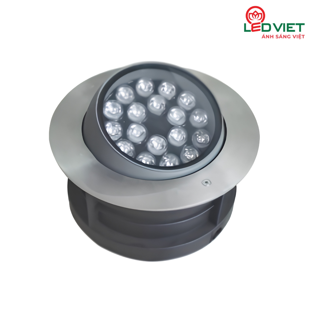 Đèn âm đất tròn chỉnh hướng mặt lồi LV-UG11-36W