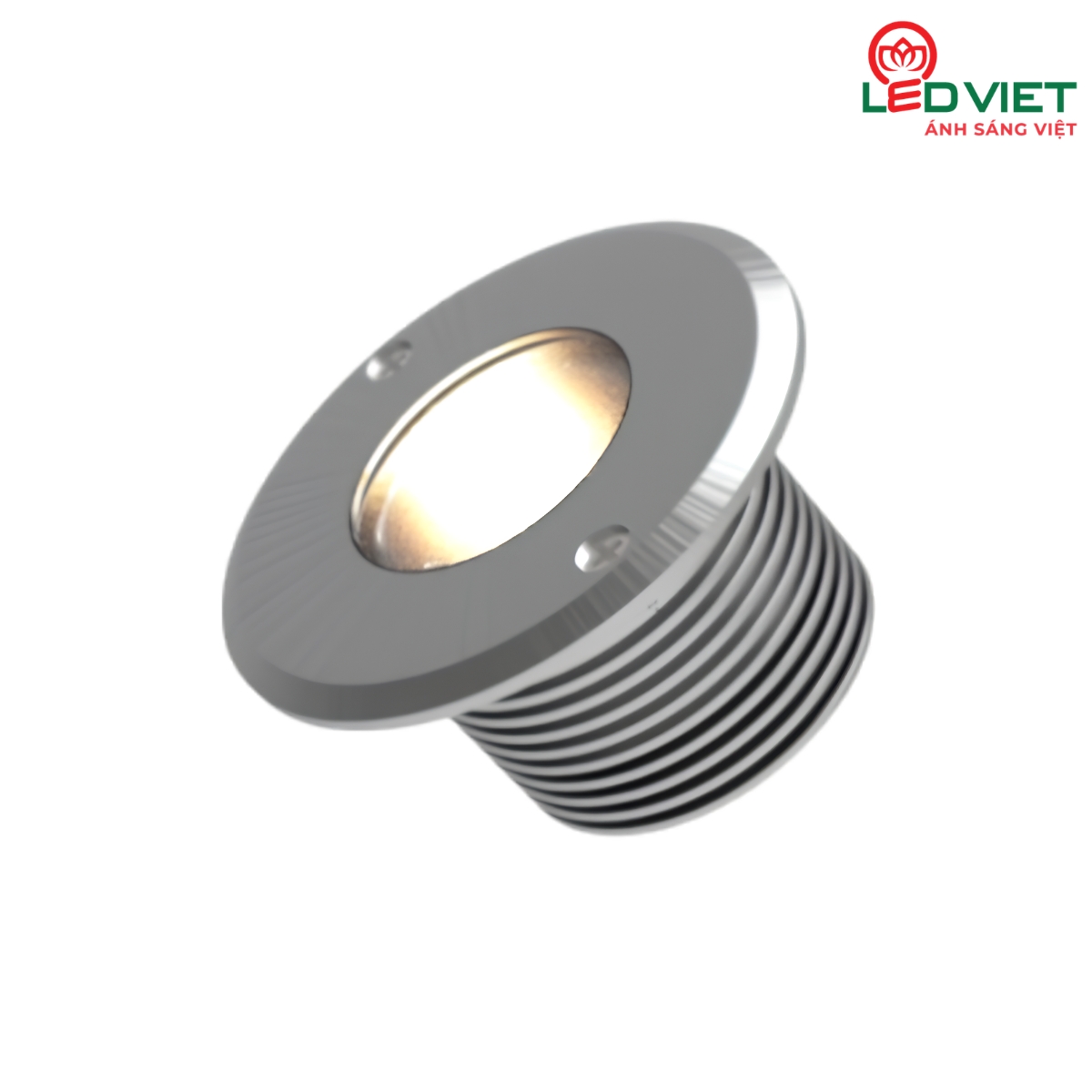 Đèn âm đất tròn nhôm CNC LV-UG12-7W