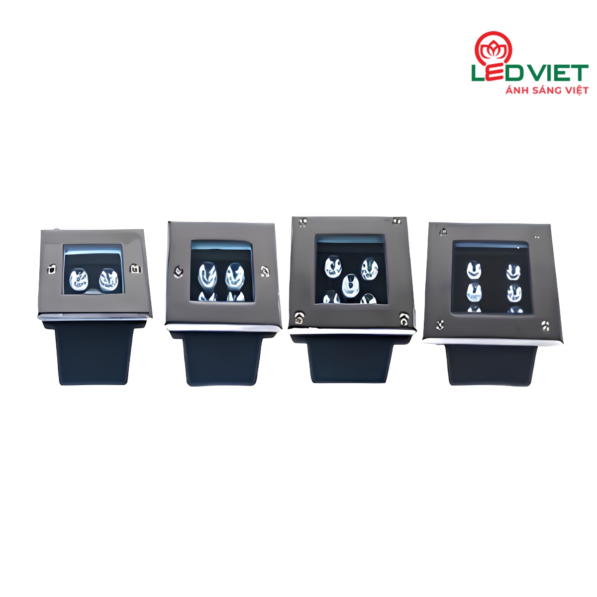 Đèn âm đất vuông LV-UG05-4W