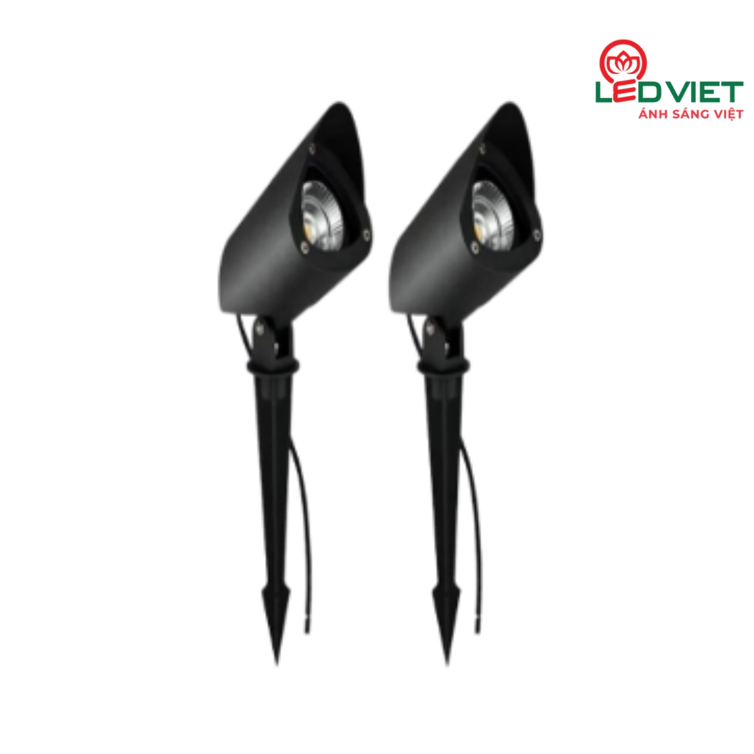 Đèn cắm cỏ mũ COB tam giác CB07 7W