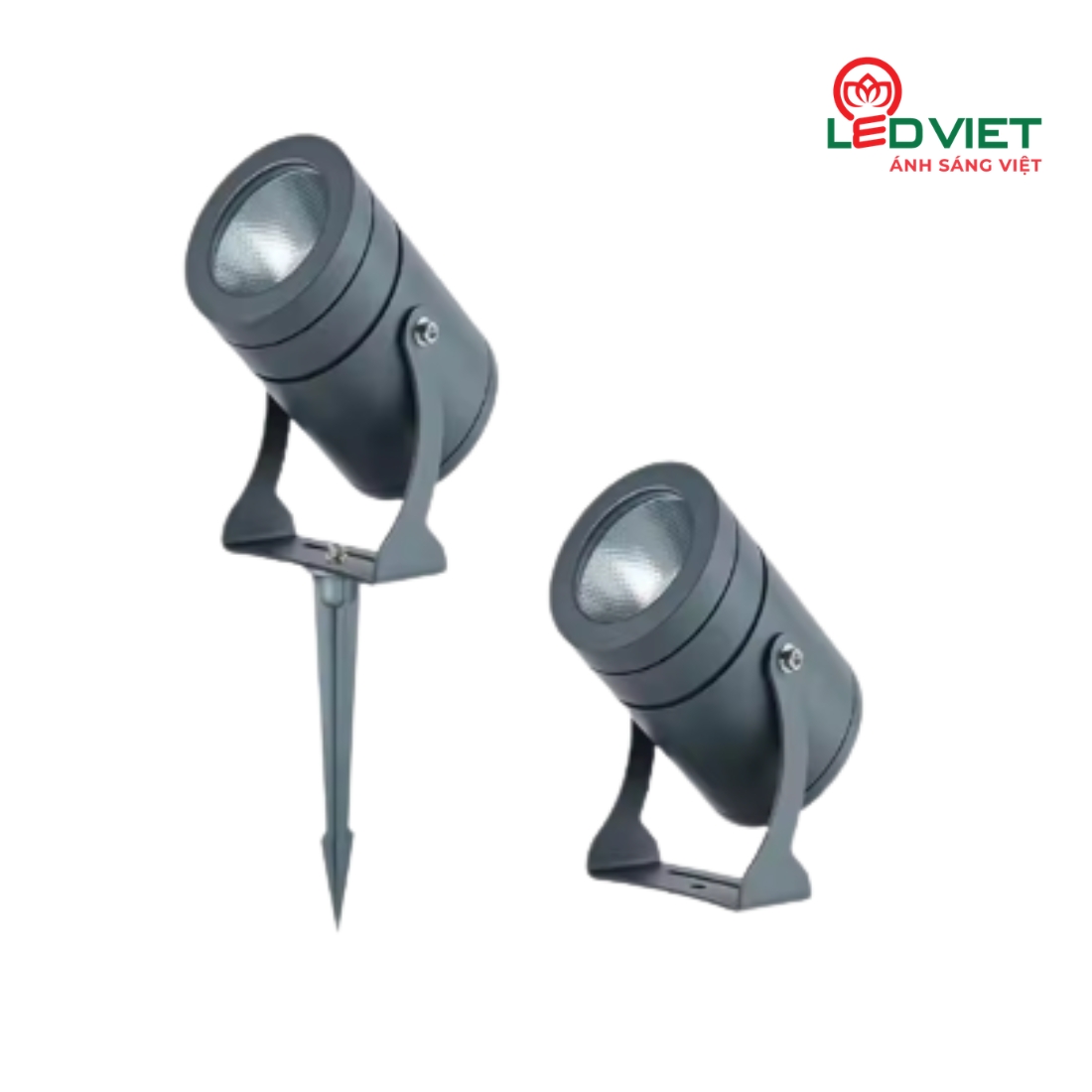 Đèn chiếu cây nhôm đúc xám LV-LT08-64 7-10W