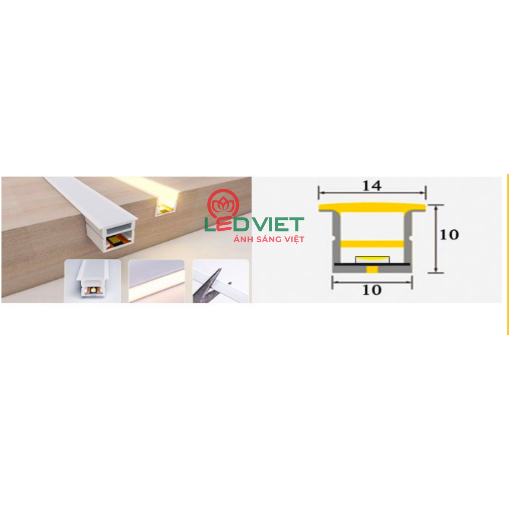 Đèn silicon 1010T-12V-100m