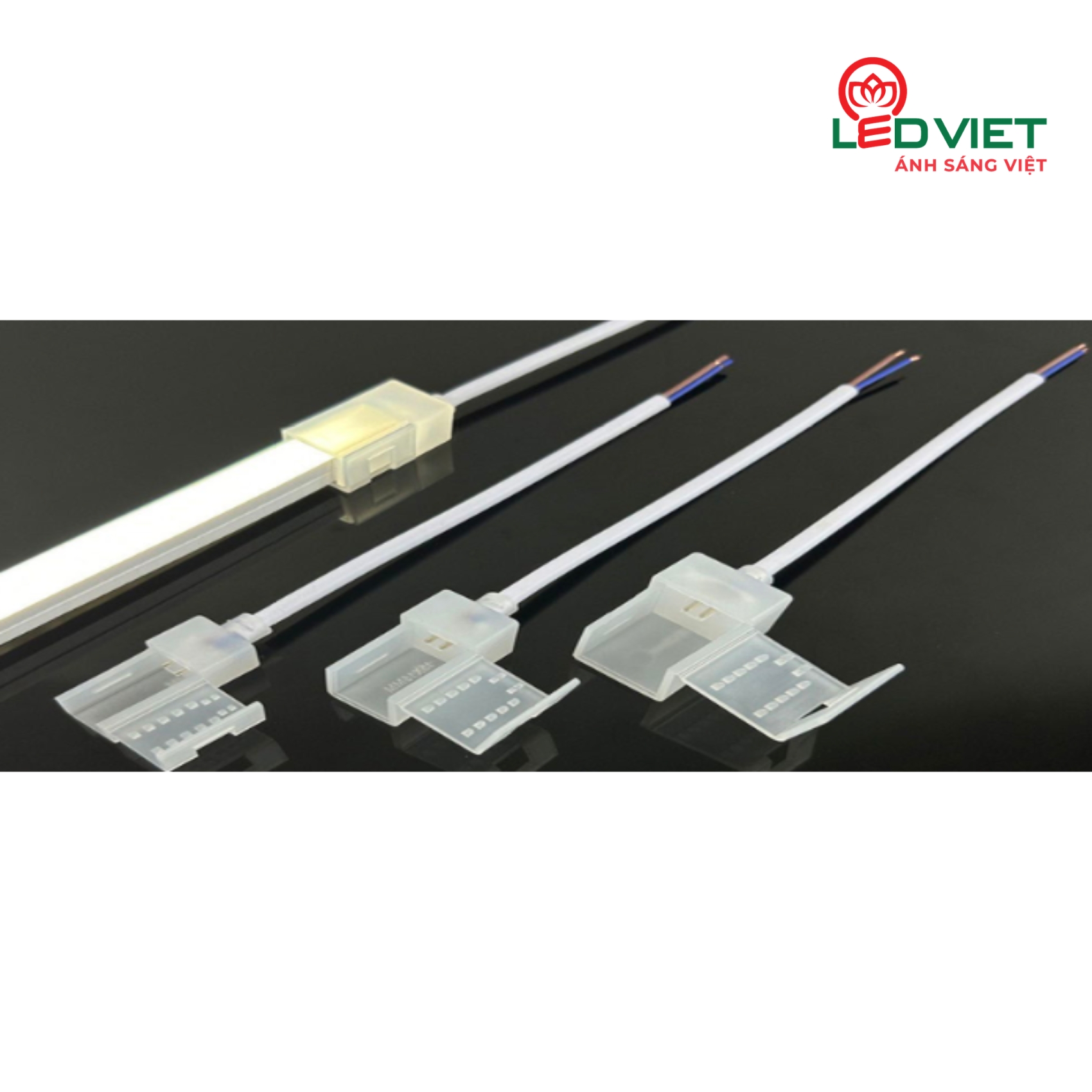 Kẹp nguồn led silicon 1010 KNLSLC1010-24V/220V