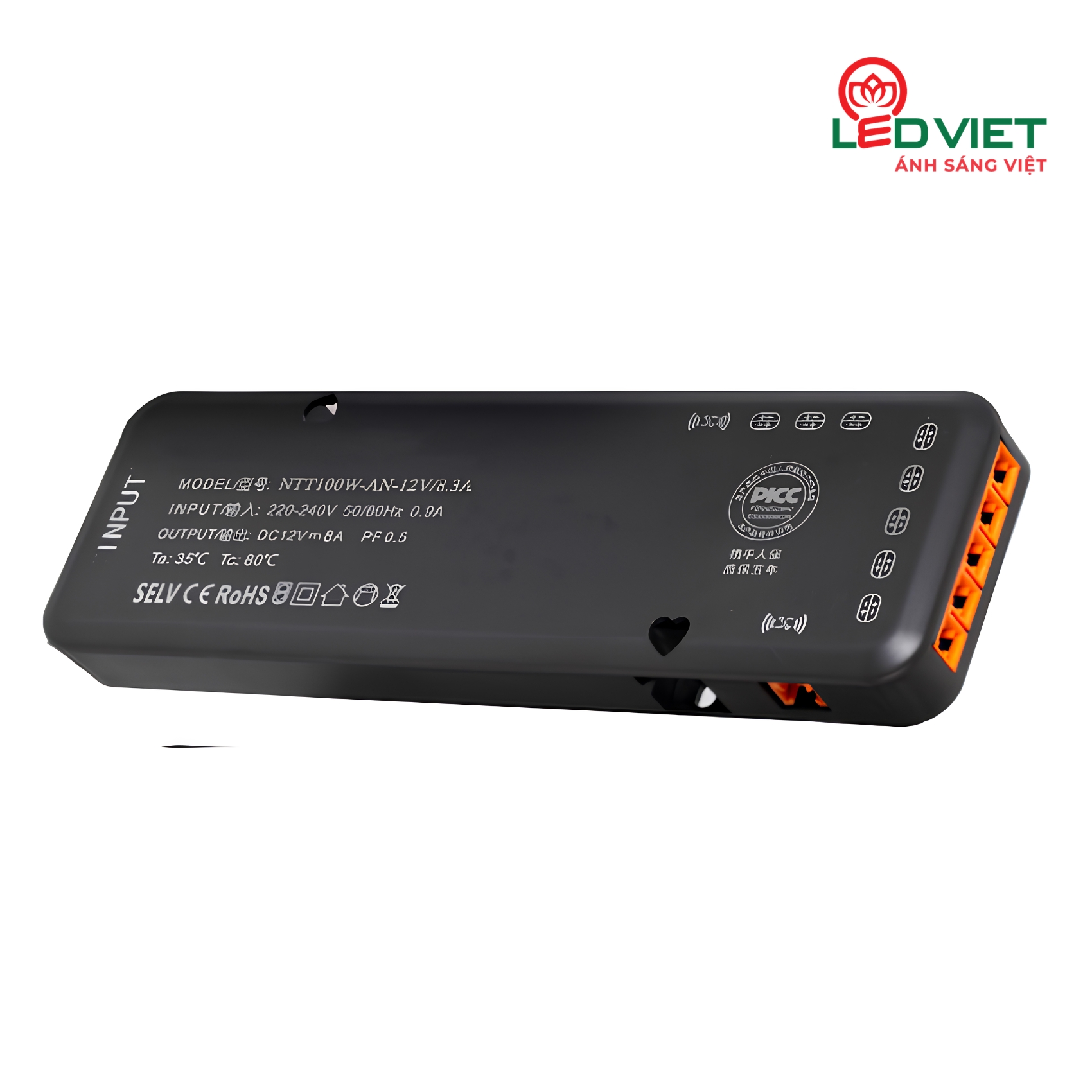 Nguồn điện điều khiển tập trung 12V 100W