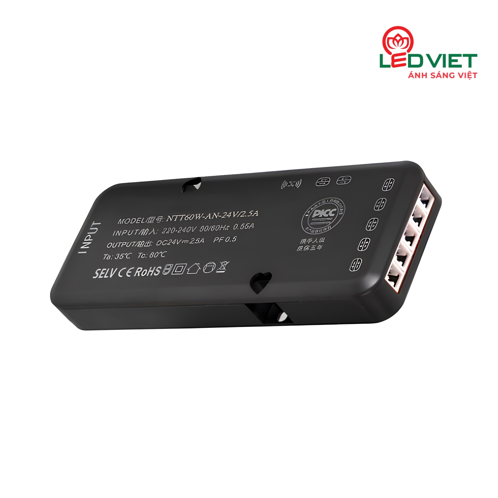 Nguồn điện điều khiển tập trung 24V 60W