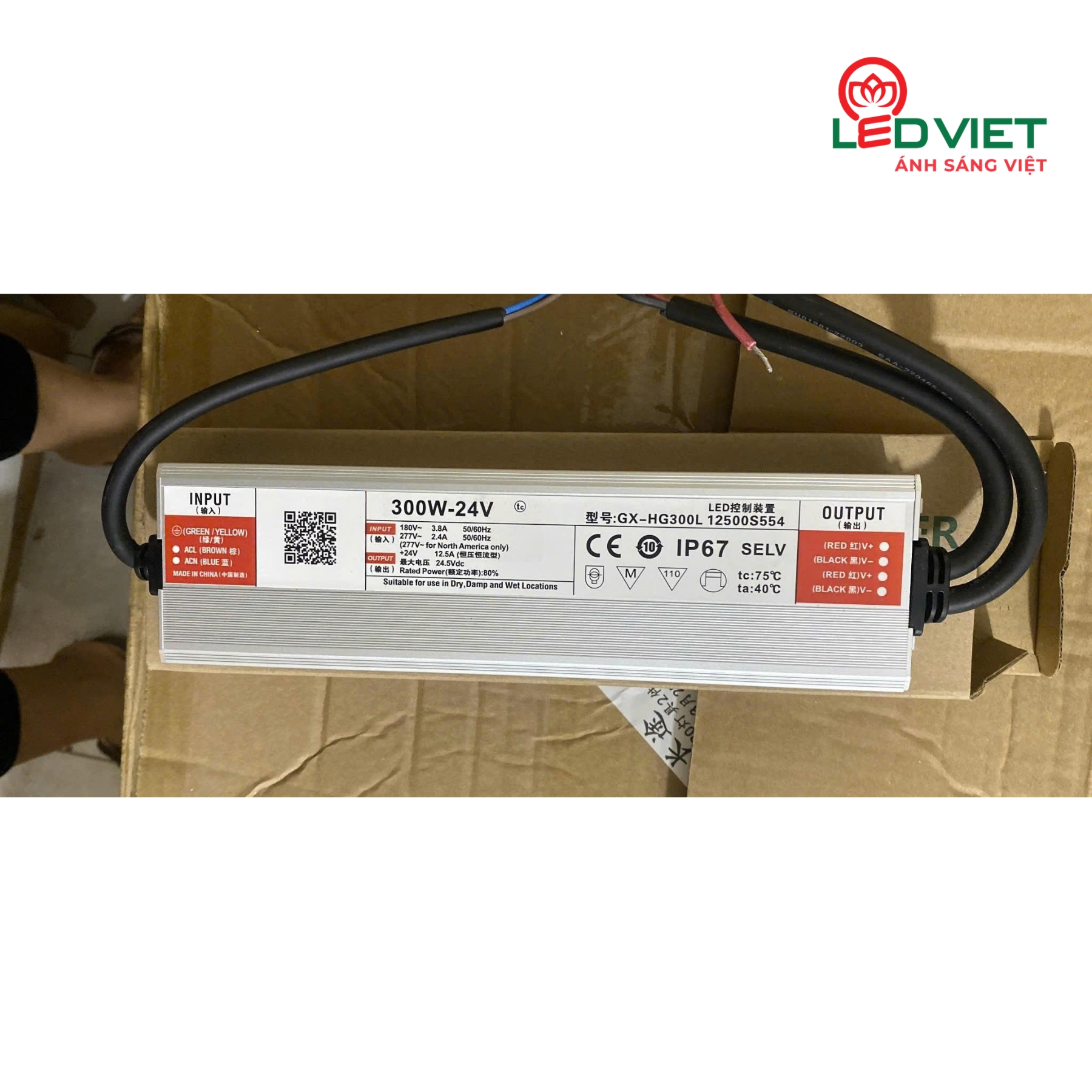 Nguồn IP 68 24VDC 30W