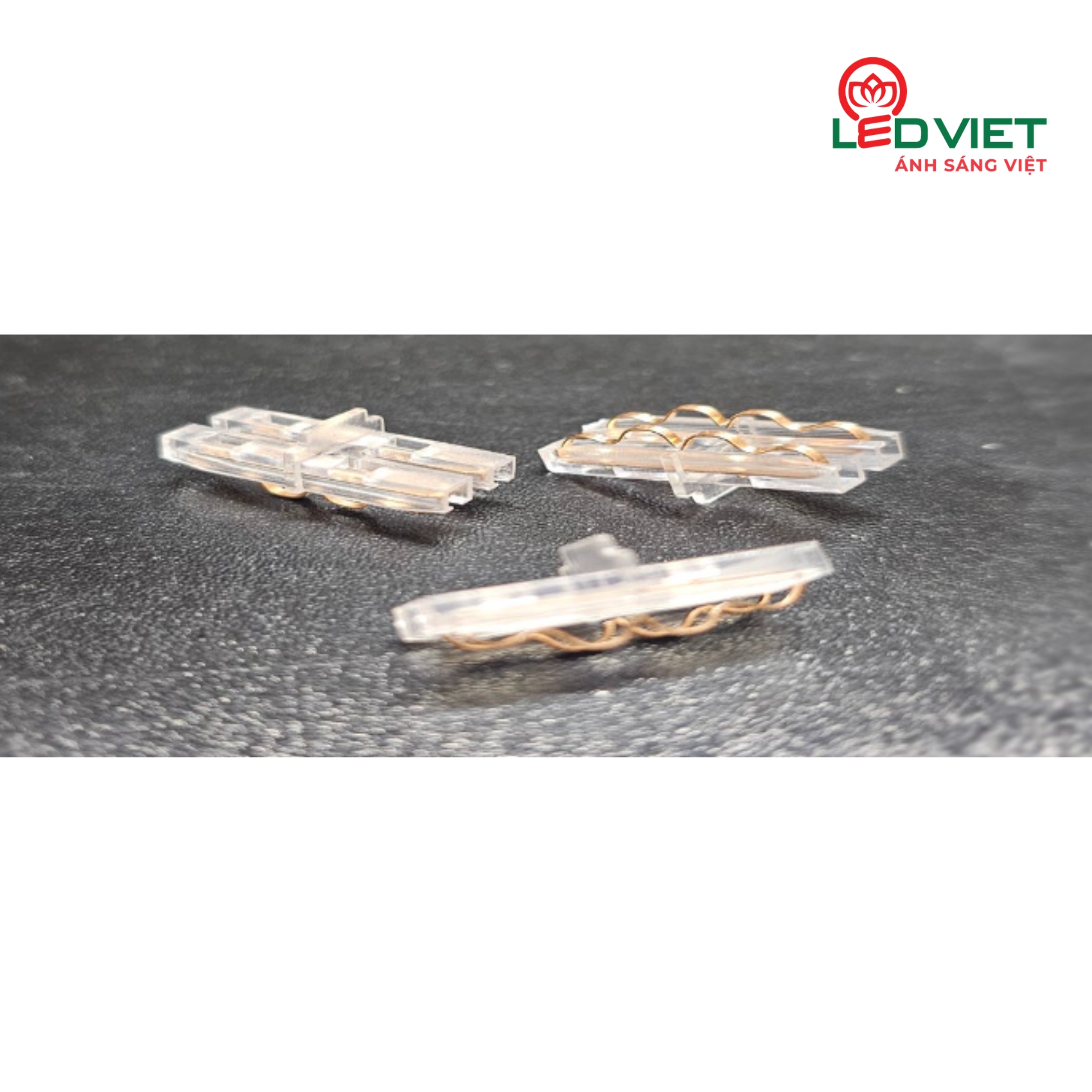 Nối thẳng đèn thanh nhôm và đèn silicon LL1010