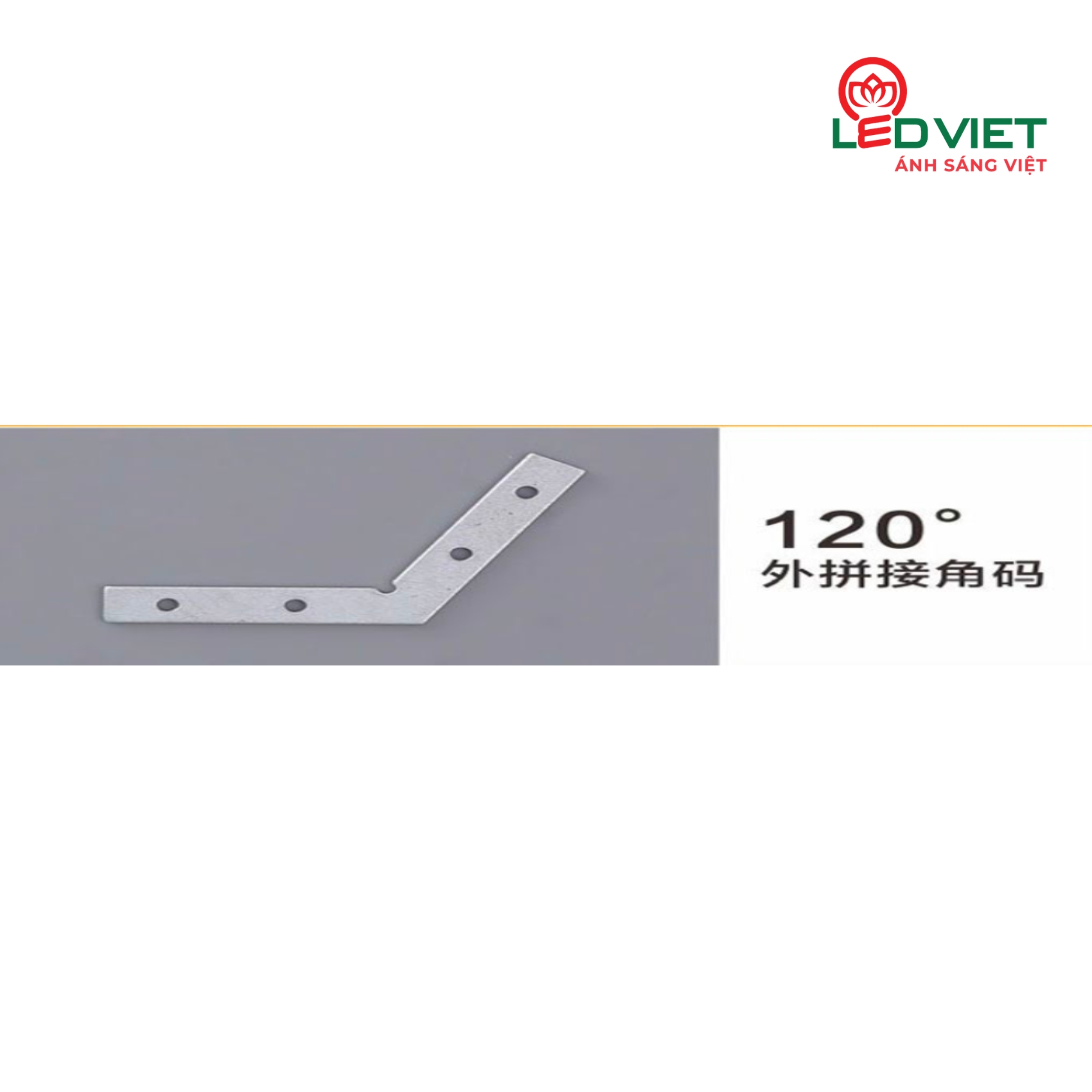 Nối thanh nhôm 120 NTN120