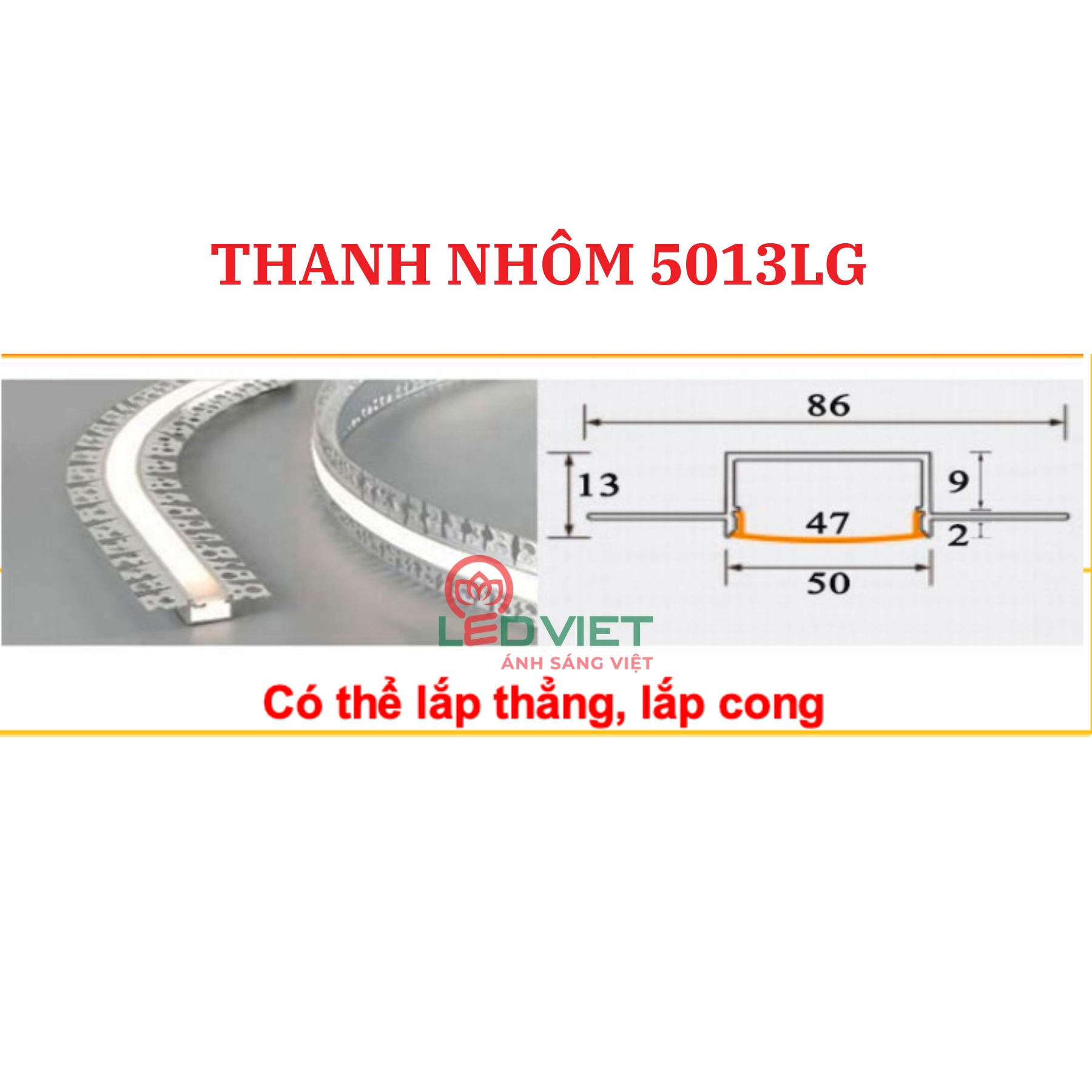 Thanh nhôm định hình 5013LG