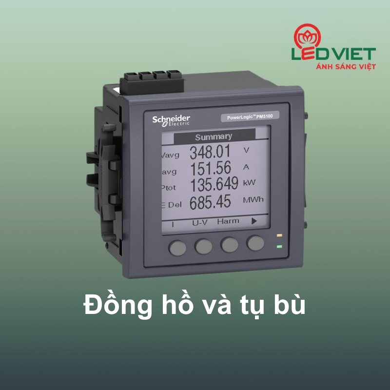 Đồng hồ và tụ bù