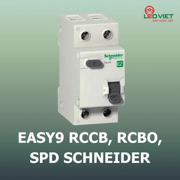 EASY9 RCCB. RCBO. SPD Schneider