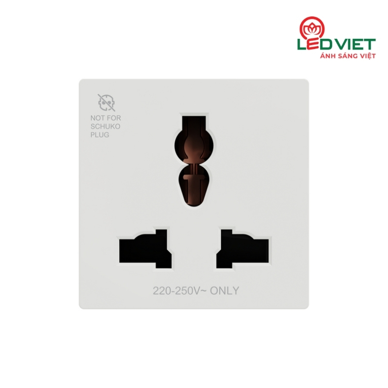 Ổ cắm đa năng 16A 250V 2S M3TS426_IS_WE