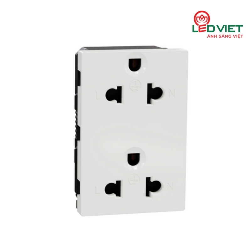 Ổ cắm đôi 3 chấu 16A 2S M3TS426UST2_WE