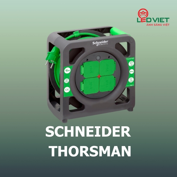 Thiết bị mạng, bộ hẹn giờ, cảm biến độ sáng, ổ cắm kéo dài Thorsman Schneider