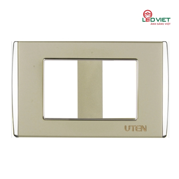 Mặt dùng cho 2 thiết bị cỡ S viền vàng, bạc V9.1PM2