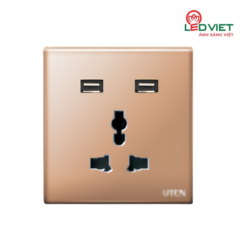Ổ cắm 3 chấu đa năng và USB Z9GZ13/2NU