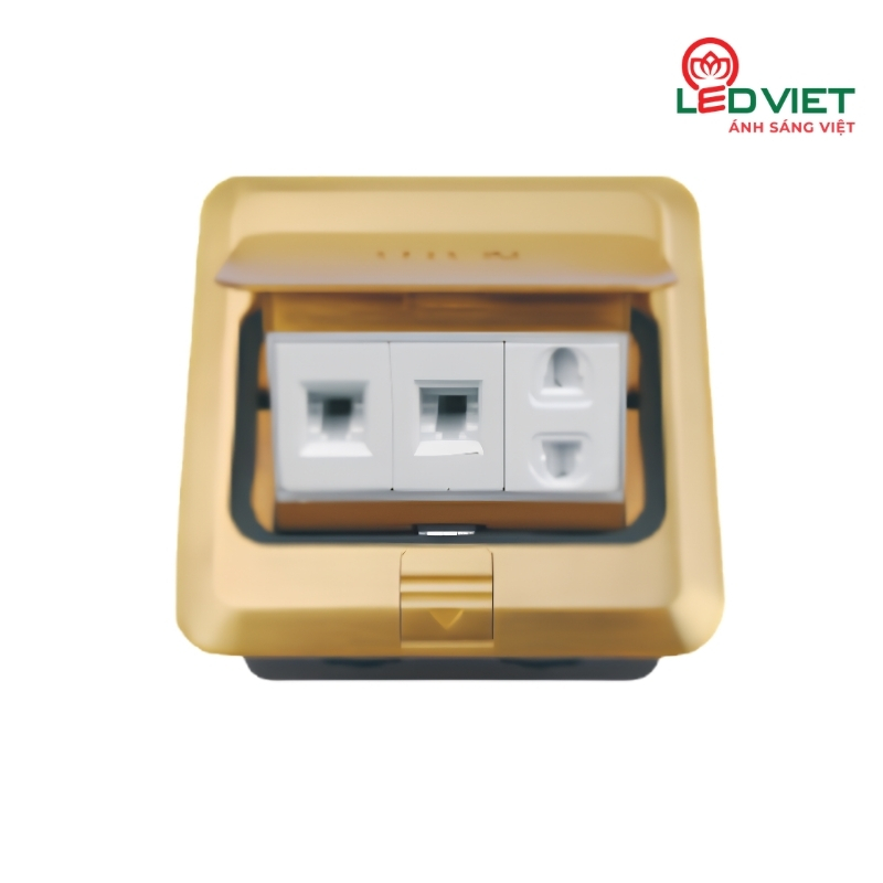 Ổ cắm âm sàn UTEN S-Z12/TEL/PC