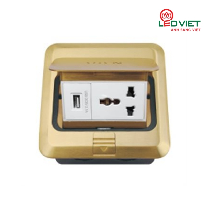 Ổ cắm âm sàn UTEN S-Z13/USB