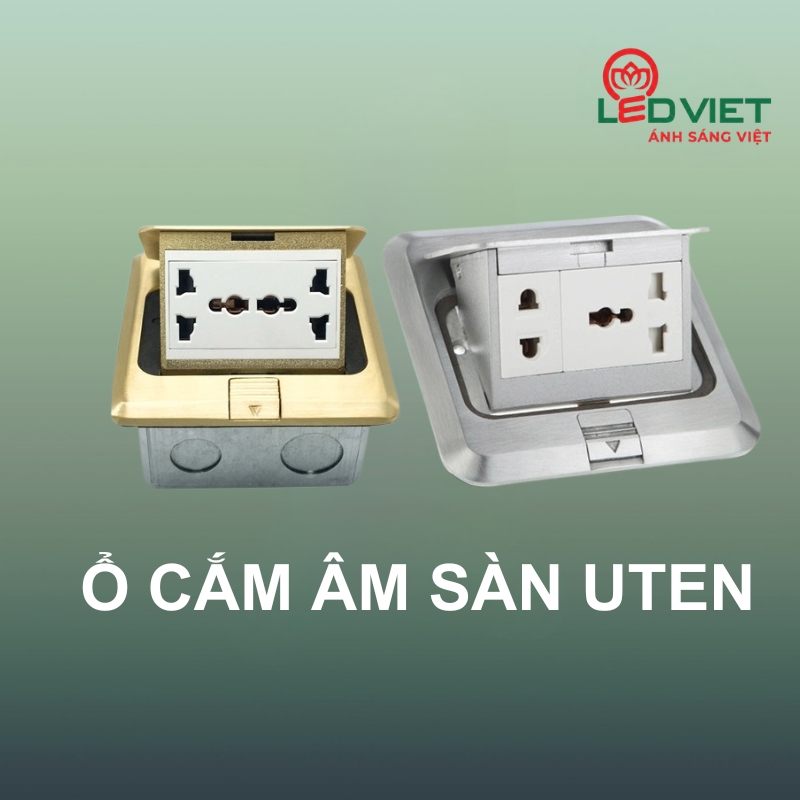 Ổ cắm âm sàn UTEN