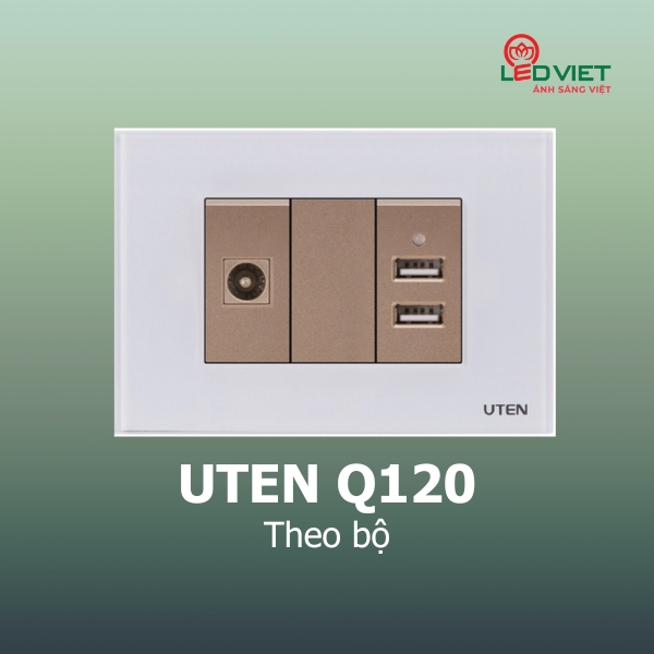 Thiết bị điện Uten Q120 theo bộ