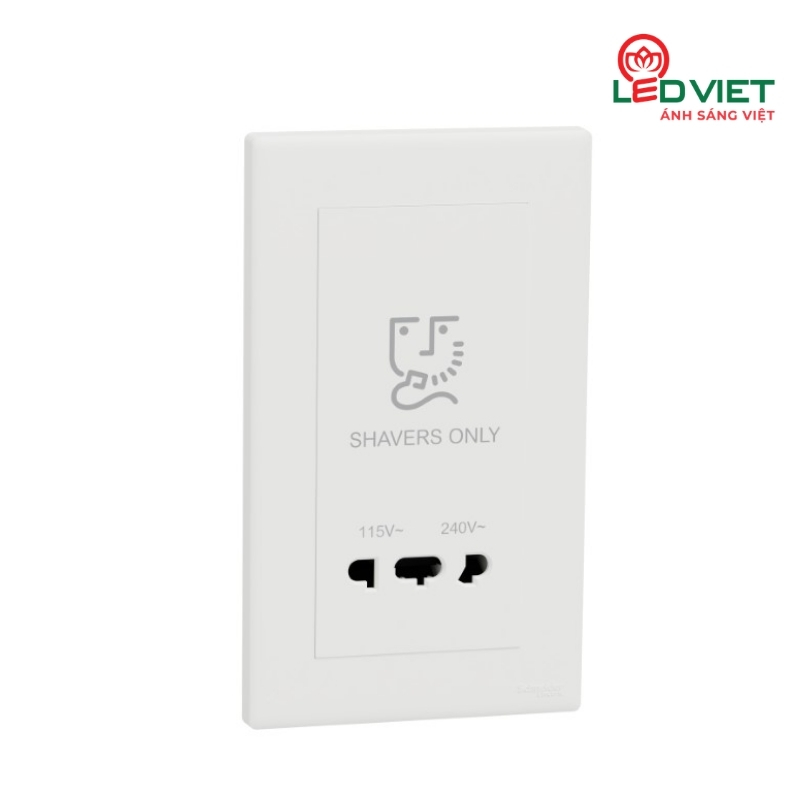 Bộ ổ cắm dao cạo râu 115V/220V KBNT727V_WE