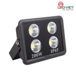 Đèn pha chén 200W chip Lumiled Nguồn Heczk PCA / Suncom SCP