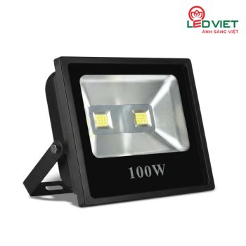 Đèn pha FL09 100W chip Lumiled 3030 Crelux 6kv
