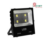 Đèn pha 200W COB Chip Bridgelux Nguồn Suncom