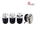 Đèn âm đất chỉnh hướng mặt inox LV-UG04-3W 304