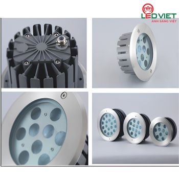 Đèn âm đất tròn cao cấp LV-UG09-72W