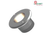 Đèn âm đất tròn nhôm CNC LV-UG12-7W