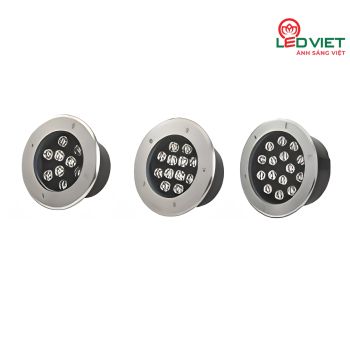 Đèn âm đất tròn SMD LV-UG01-15W RGB