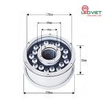 Đèn âm nước bánh xe LV-UW04-18W