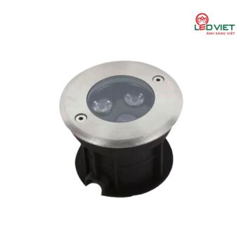 Đèn âm nước đế chôn 3W nhiều màu LVANKL100