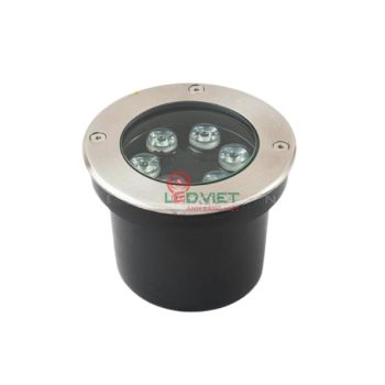 Đèn âm nước đế chôn 9W nhiều màu LVANKL160