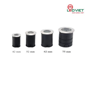 Đèn âm nước inox mini LV-UW10-3W 62