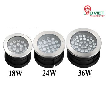 Đèn âm sàn inox bể bơi LV-UW03-36W RGB