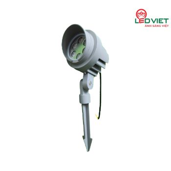 Đèn cắm cỏ mũ xám CB09 36W