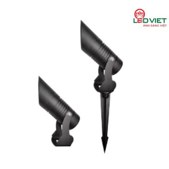 Đèn cắm cỏ nhôm CNC LV-CB03-15W mũ