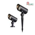 Đèn chiếu cây nhôm đúc mũ LV-LT11-7W RGB
