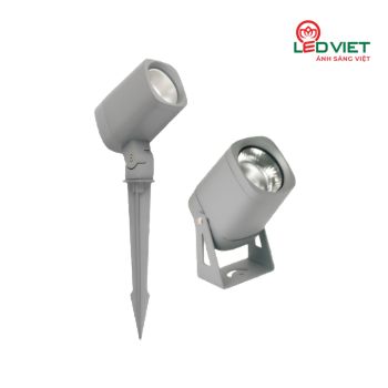 Đèn chiếu cây nhôm đúc vuông LV-LT10-12W RGB