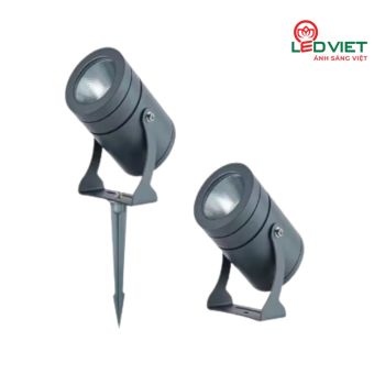 Đèn chiếu cây nhôm đúc xám LV-LT08-64 7-10W