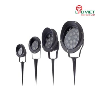 Đèn chiếu cây tròn mũ LV-LT02-12W