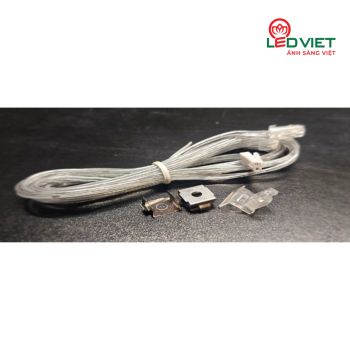 Bộ giắc cắm nguồn cho đèn thanh nhôm - đèn silicon 1010